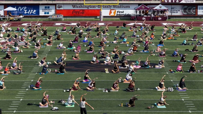 Yoga returns to Missoula's Washington-Grizzly Stadium