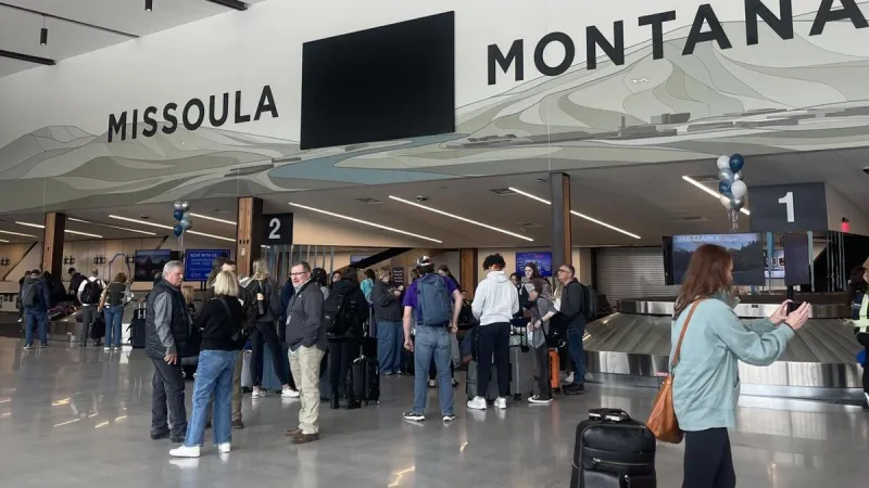 Missoula airport shatters monthly passenger record amid growth