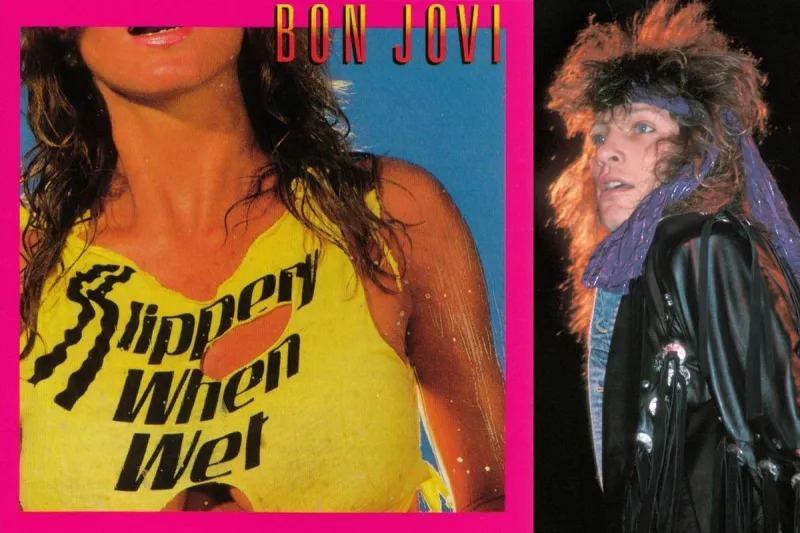 How Bon Jovi Avoided 'Career Suicide' By Changing the 'Slippery When Wet' Album Cover