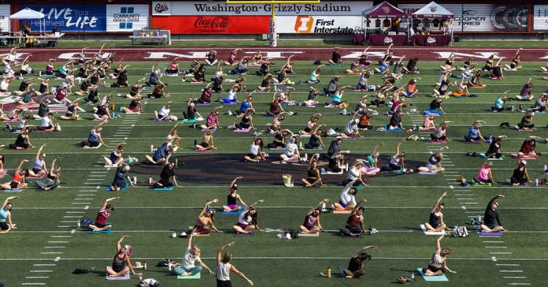 Get your Zen on, Grizzlies: Yoga at Washington-Griz Stadium this Sunday