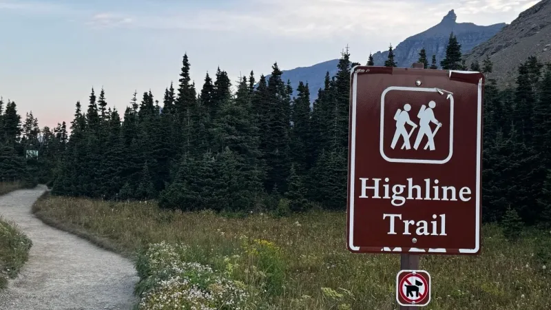 Glacier's Highline Trail temporarily closes due to bear activity