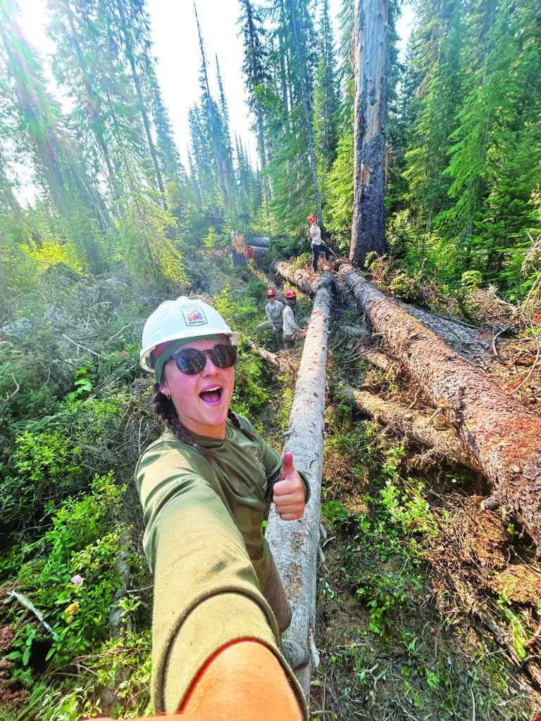 Clearing the way: young trail crews find purpose in the wilderness