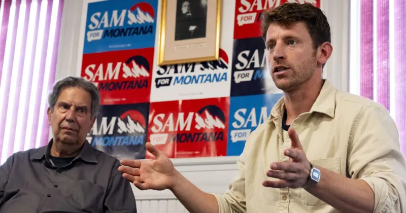 Democratic congressional candidate Sam Forstag talks Medicare, Social Security in Butte