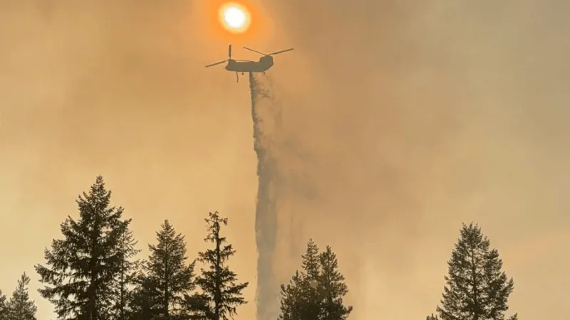 Deer Creek Fire grows to 724 acres, no containment