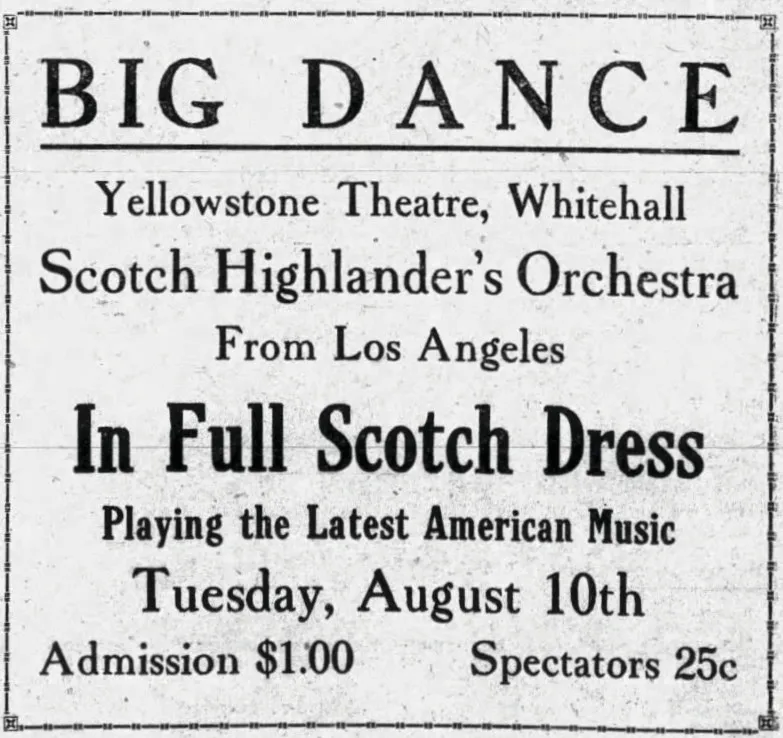 Our Town One Hundred Years Ago... August 1926