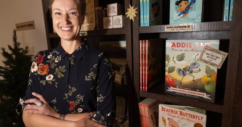Helena artist, business owner prepares first book as writer and illustrator