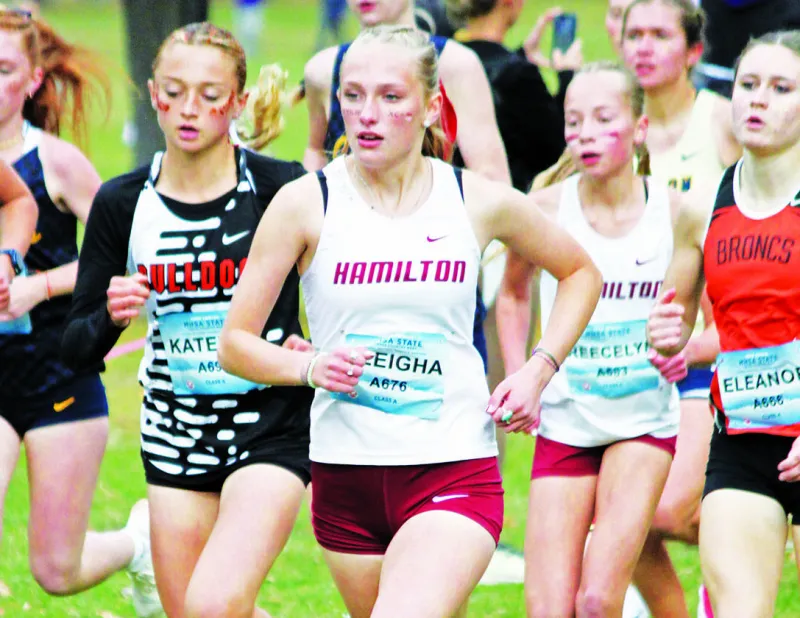 Corvallis and Hamilton cross country in Billings