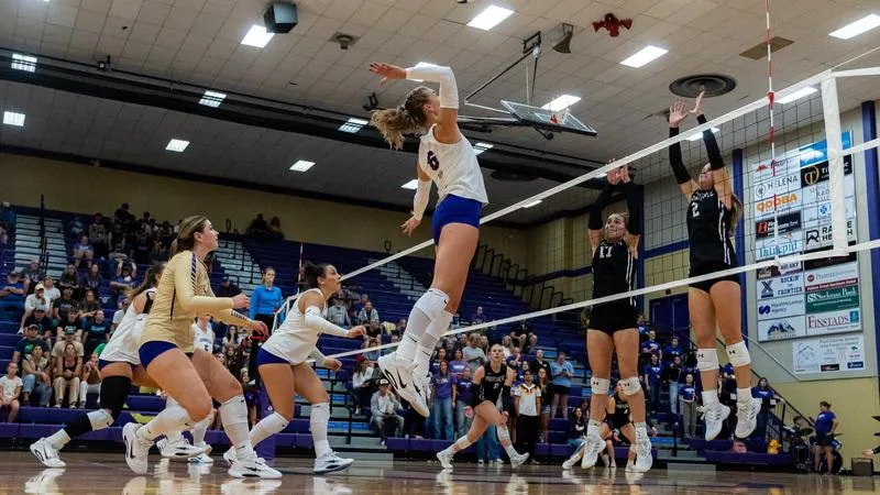 Carroll Volleyball Tops No. 7 Providence in Four