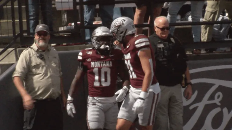 Gillman breaks rushing touchdown record as Montana rolls past Drake