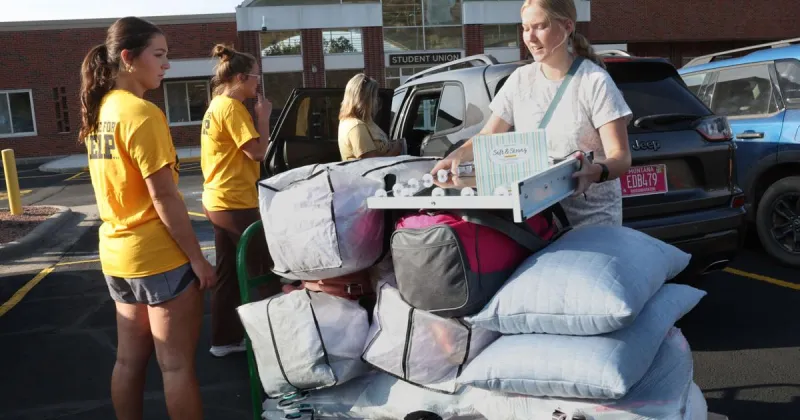 Photo: Move-in day at MSU Billings