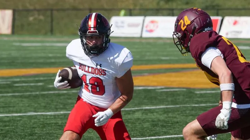 Eli Nourse Named Erck Hotels / Frontier Conference Football Offensive Player of the Week