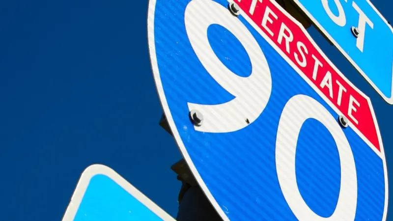 I-90 striping work to impact traffic between Belgrade and Bozeman