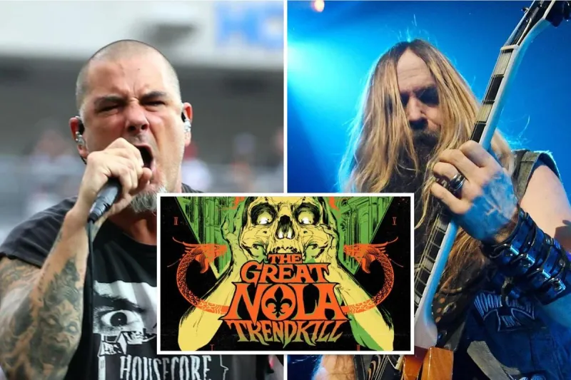 Pantera, Down, Black Label Society + More to Play 2026 The Great NOLA Trendkill Festival in New Orleans
