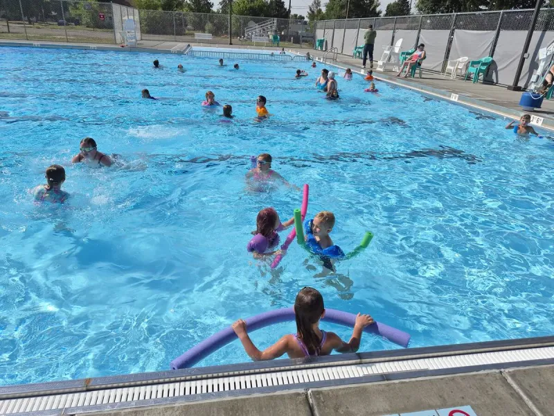 City Pool Serves as a Classroom without Walls