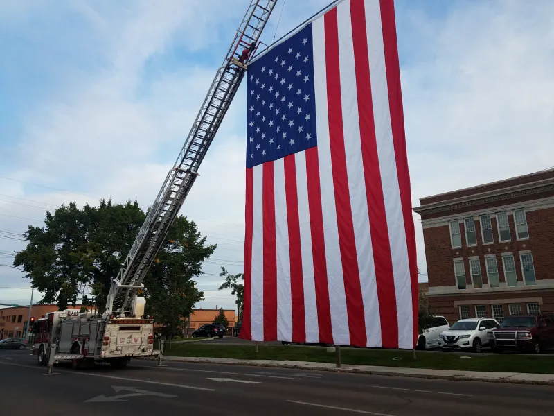 Sept. 11 remembrance ceremony; veteran artist talk on Friday