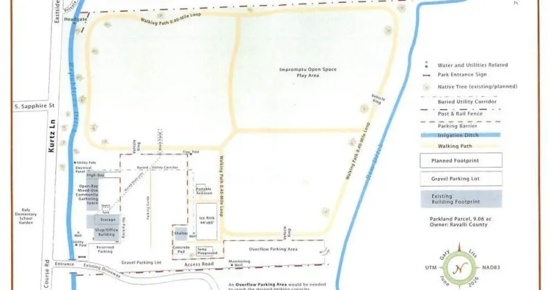Parks board approves initial funding for Big Corral Park in Hamilton