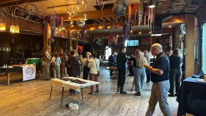 Local artists gather at Arts Missoula Fall Social