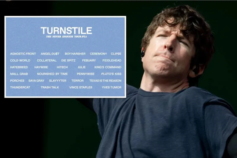 Turnstile Turn Up the Energy at Fall 2026 Tour Launch in Milwaukee -- See Setlist