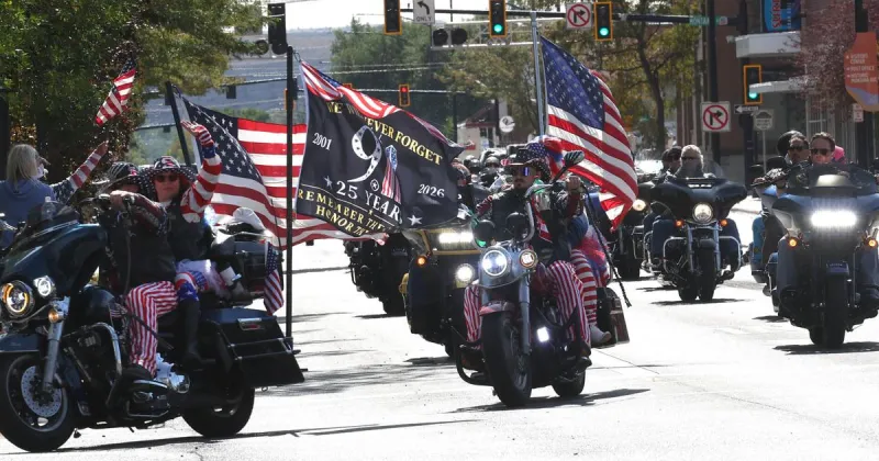 Photos: Remembrance Memorial Ride on Saturday