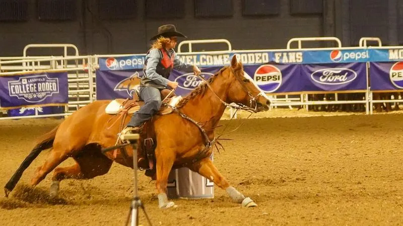 Montana Western's Kassidy Bremner Takes Women's All-Around Title at Trapper Stampede