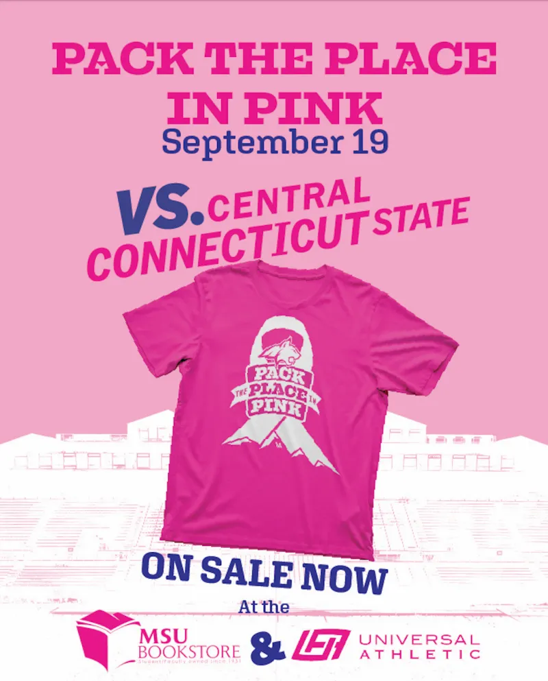 Bobcat fans to 'Pack the Place in Pink'