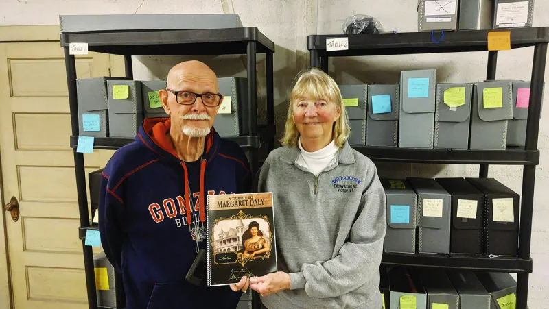 Headstones honor longtime Daly Mansion servants