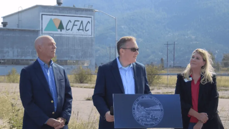 Gianforte, EPA Administrator tour Columbia Falls superfund as project moves forward