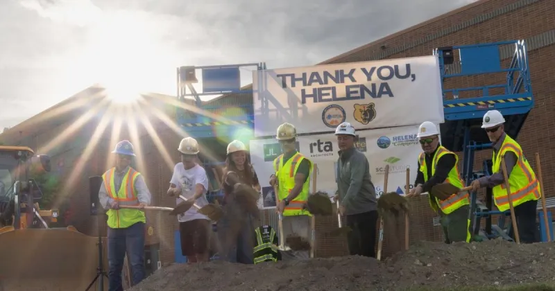 Groundbreaking event at Capital High School kicks off reconstruction project for Bruins