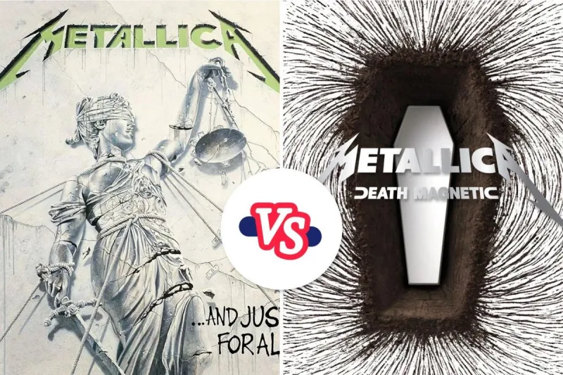 VOTE: Better Metallica Album -- 'And Justice for All' vs. 'Death Magnetic'