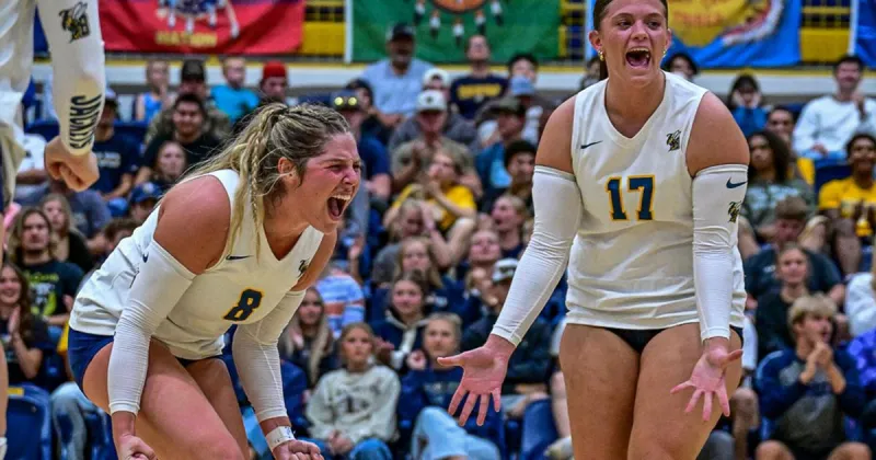 MSU Billings rallies past Rocky volleyball in 5-set Rimrock Rivalry thriller