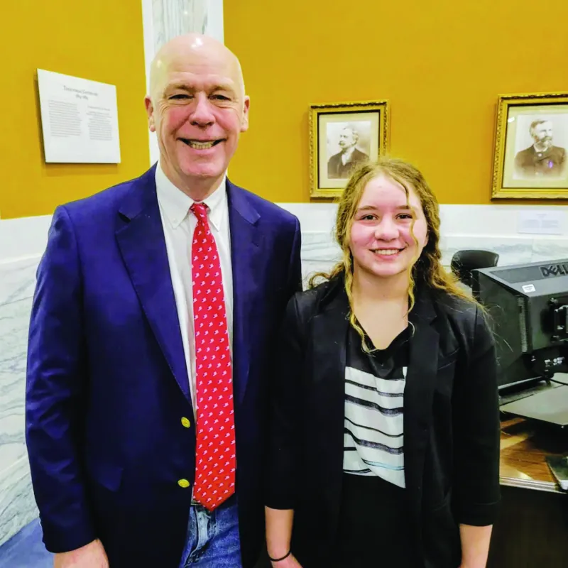 From ranch to statehouse: Stevi student elected Girls State governor