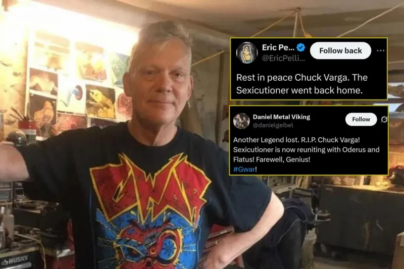 GWAR Co-Founder Chuck Varga Dead at 68, Rockers + Fans Pay Tribute
