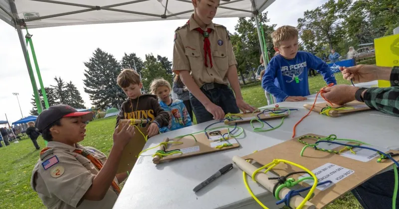 Helena-area children test their scouting skills at Survive or Thrive Challenge