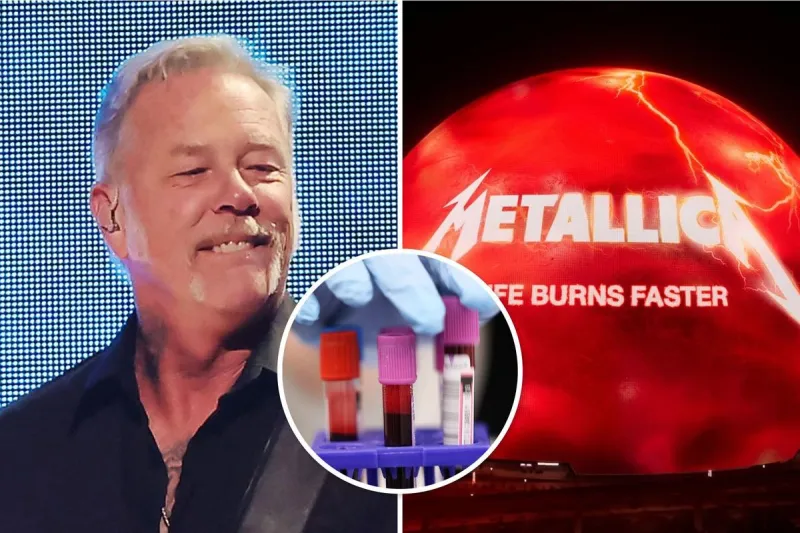 James Hetfield Donates Blood Ahead of Metallica's Sphere Residency, Here's How Fans Can Too