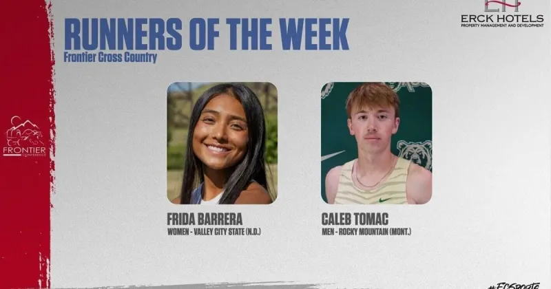 Rocky men's cross country athlete earns Frontier Conference Runner of the Week