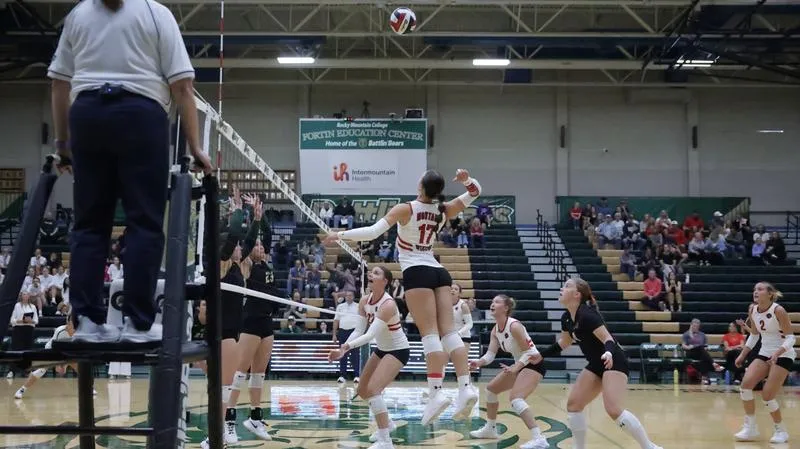 Bulldog Volleyball Takes Down Rocky Mountain, 3-1, Wednesday