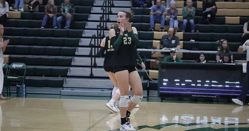 Rocky volleyball falls in four sets to Montana Western