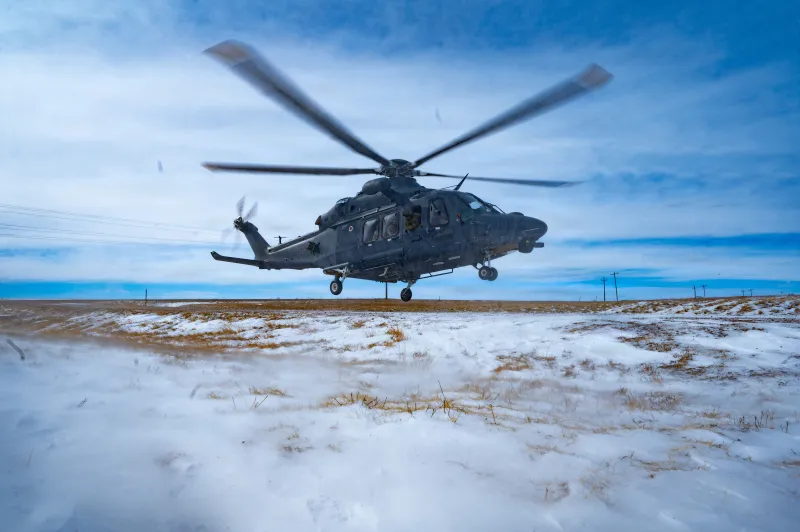 Grey Wolf, helicopter replacing Malmstrom's Hueys, has reached initial operational capability