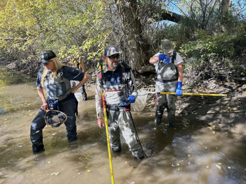Students, anglers save fish from death in ditches