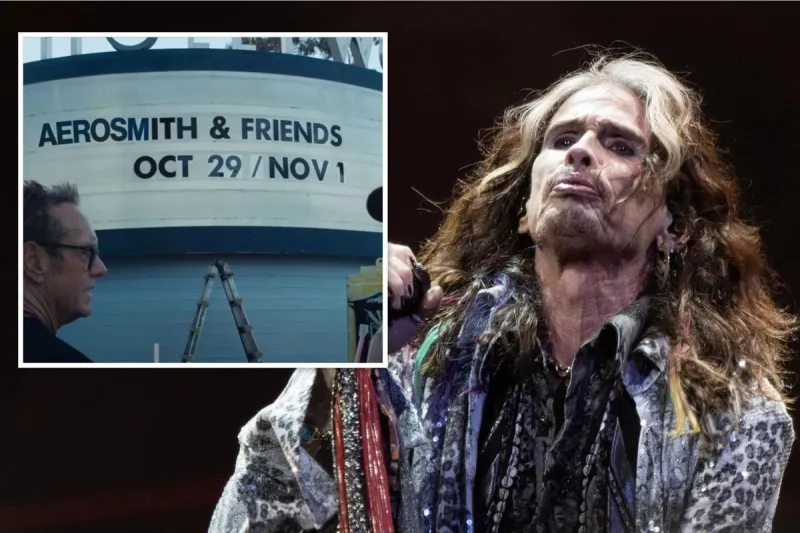 Aerosmith Promised a Big Announcement Today -- What Happened?