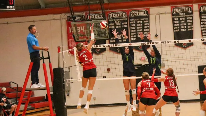 Bulldog Volleyballs Hosts Montana Tech, Mayville State, and Valley City State