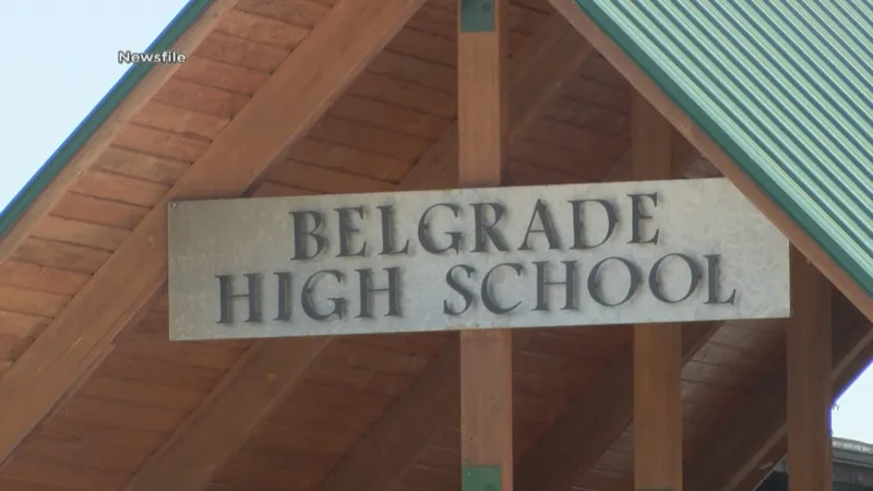 Belgrade High School placed in secure status Wednesday