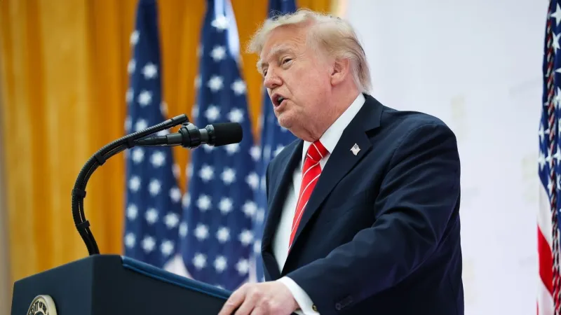 Trump on the stump for Flint