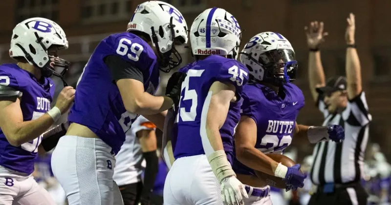 Jaeger Hansen, Butte High Bulldogs flex muscles against Kalispell Flathead