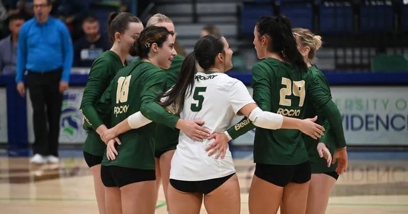 Rocky volleyball swept by Providence in Frontier road match