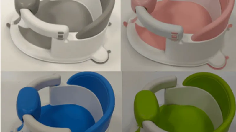 Baby bath seats and children's swings recalled over drowning and fall hazards