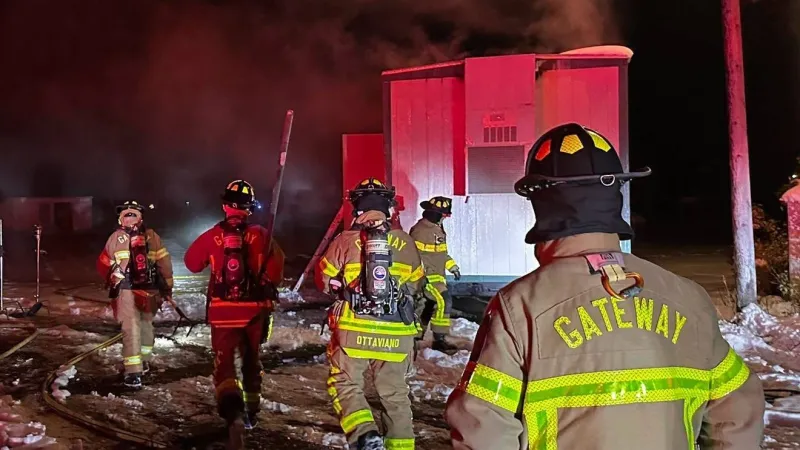 Gallatin Gateway, Four Corners crews quickly extinguish structure fire