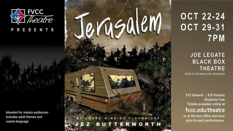 Flathead Valley Community College to present 'Jerusalem' in October