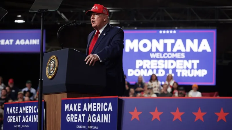 Trump announces new Montana 'super range' for DOD to test advanced military technology