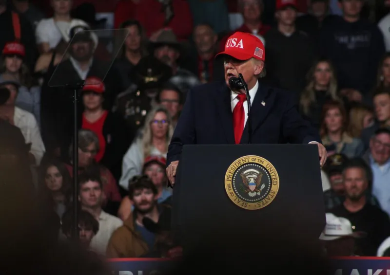 Trump announces 'super range' military base on Montana stump